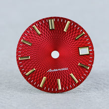 Load image into Gallery viewer, Guilloche Dial 28.5mm dial NH34 movement Mod