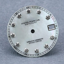 Load image into Gallery viewer, Pearl mother-of-pearl 28.5mm Rose gold diamond dial no luminous