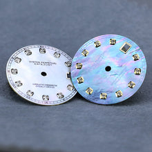 Load image into Gallery viewer, Pearl mother-of-pearl 28.5mm Rose gold diamond dial no luminous