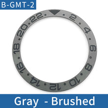 Load image into Gallery viewer, Sloped ceramic bezel insert 38*31.5mm Luminous pip at 12