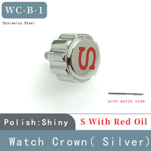 Load image into Gallery viewer, Stainless steel Watch crown