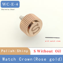 Load image into Gallery viewer, Stainless steel Watch crown