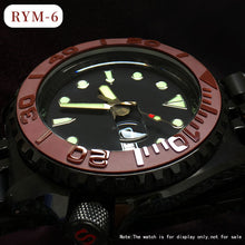 Load image into Gallery viewer, Sloped ceramic bezel insert 38*30.6mm Divers SUB Replacement