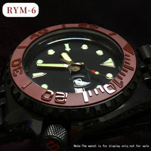 Load image into Gallery viewer, Sloped ceramic bezel insert 38*30.6mm Divers SUB Replacement