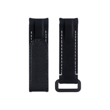 Load image into Gallery viewer, Daytona Black Submariner Omega Tudor Black Bay nylon Velcro canvas watch strap 20mm
