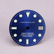 Load image into Gallery viewer, YACHT sunbrust blue dial  28.5mm
