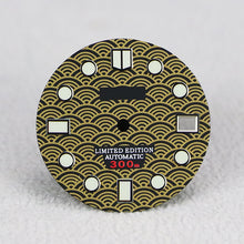 Load image into Gallery viewer, Red dial seigaiha wave dial
