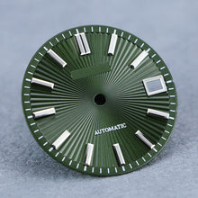 Load image into Gallery viewer, Olive Green 28.5mm Dial For  NH35
