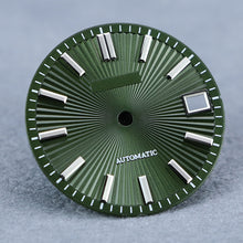 Load image into Gallery viewer, Olive Green 28.5mm Dial For  NH35
