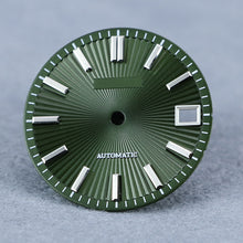 Load image into Gallery viewer, Olive Green 28.5mm Dial For  NH35
