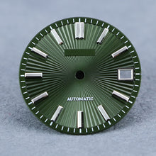 Load image into Gallery viewer, Olive Green 28.5mm Dial For  NH35
