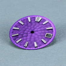 Load image into Gallery viewer, Guilloche Dial 28.5mm dial NH35/36 movement Mod
