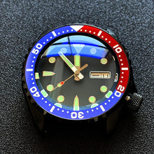 Load image into Gallery viewer, Sloped ceramic bezel insert 38*31.5mm Luminous pip at 12
