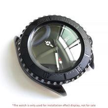 Load image into Gallery viewer, Sloped ceramic bezel insert 38*31.5mm Luminous pip at 12
