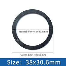 Load image into Gallery viewer, Sloped ceramic bezel insert 38*31.5mm Luminous pip at 12

