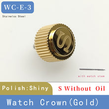 Load image into Gallery viewer, Stainless steel Watch crown

