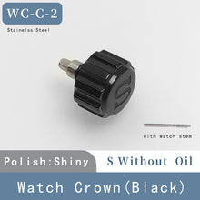 Load image into Gallery viewer, Stainless steel Watch crown
