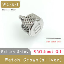 Load image into Gallery viewer, Stainless steel Watch crown
