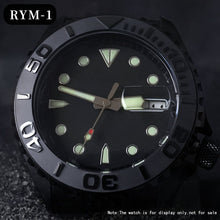 Load image into Gallery viewer, Sloped ceramic bezel insert 38*30.6mm Divers SUB Replacement
